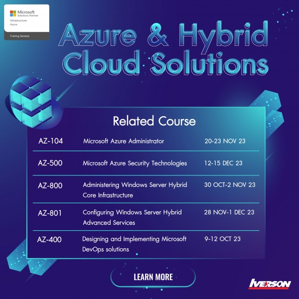 Azure &amp; Hybrid Cloud Solutions Courses